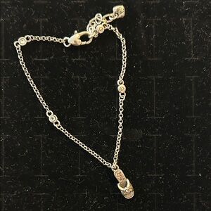 Brighton anklet with shoe charm